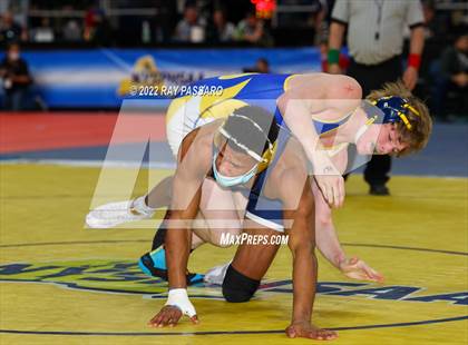 Thumbnail 2 in 2022 NYSPHSAA Wrestling Championships - Round 1 photogallery.