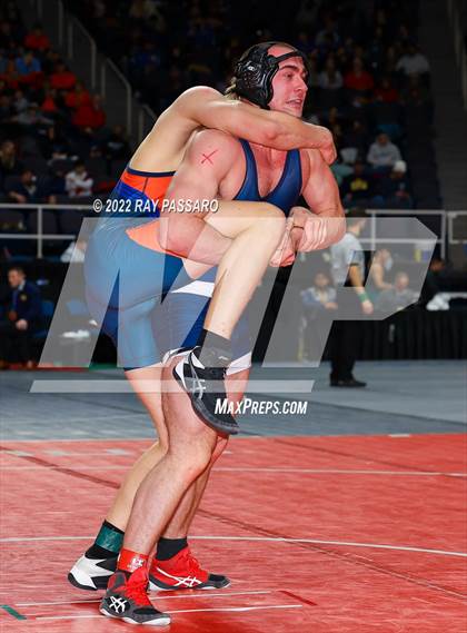 Thumbnail 2 in 2022 NYSPHSAA Wrestling Championships - Round 1 photogallery.
