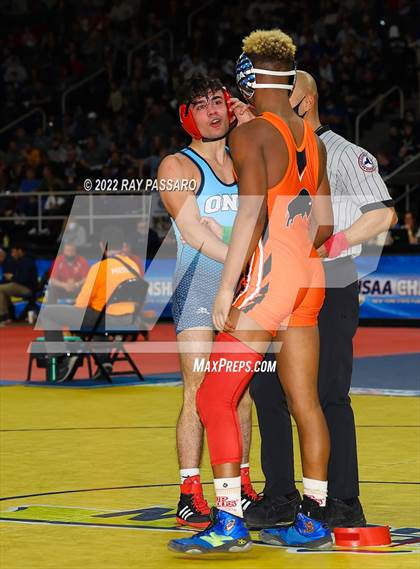 Thumbnail 3 in 2022 NYSPHSAA Wrestling Championships - Round 1 photogallery.