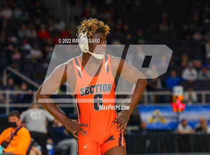 Thumbnail 3 in 2022 NYSPHSAA Wrestling Championships - Round 1 photogallery.