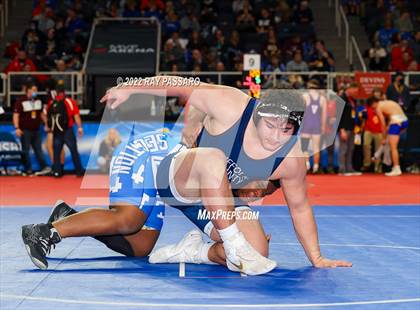 Thumbnail 3 in 2022 NYSPHSAA Wrestling Championships - Round 1 photogallery.