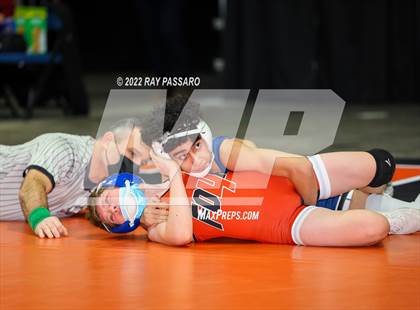 Thumbnail 1 in 2022 NYSPHSAA Wrestling Championships - Round 1 photogallery.