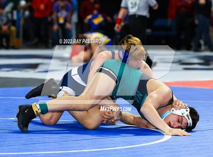 Thumbnail 2 in 2022 NYSPHSAA Wrestling Championships - Round 1 photogallery.