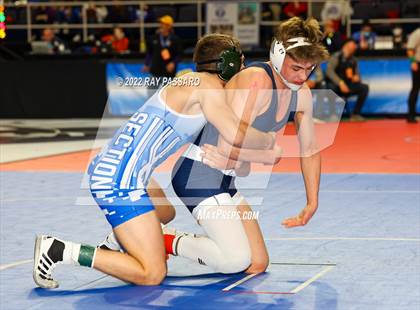 Thumbnail 2 in 2022 NYSPHSAA Wrestling Championships - Round 1 photogallery.