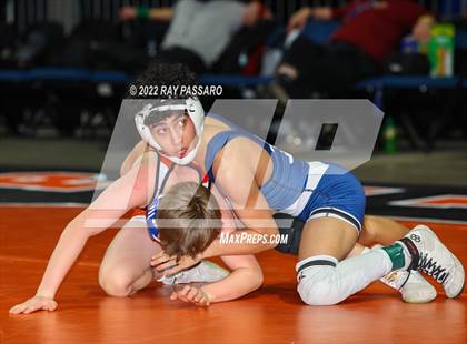 Thumbnail 3 in 2022 NYSPHSAA Wrestling Championships - Round 1 photogallery.