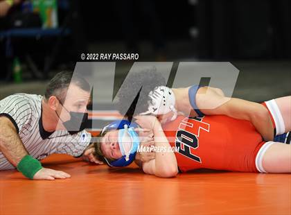 Thumbnail 3 in 2022 NYSPHSAA Wrestling Championships - Round 1 photogallery.