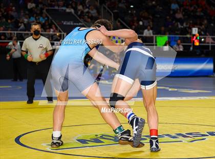 Thumbnail 2 in 2022 NYSPHSAA Wrestling Championships - Round 1 photogallery.