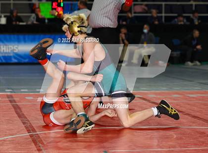 Thumbnail 3 in 2022 NYSPHSAA Wrestling Championships - Round 1 photogallery.