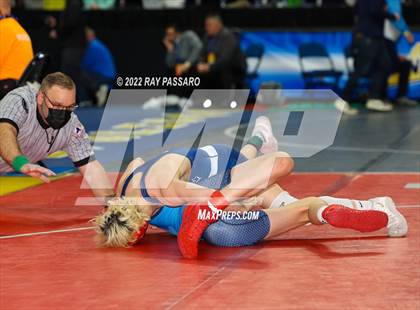 Thumbnail 3 in 2022 NYSPHSAA Wrestling Championships - Round 1 photogallery.