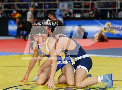 Thumbnail 2 in 2022 NYSPHSAA Wrestling Championships - Round 1 photogallery.