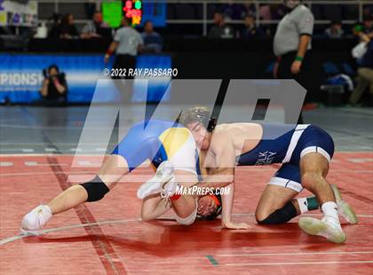 Thumbnail 3 in 2022 NYSPHSAA Wrestling Championships - Round 1 photogallery.
