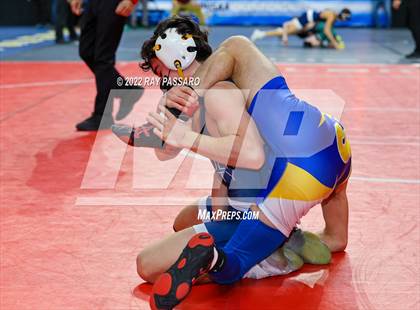 Thumbnail 2 in 2022 NYSPHSAA Wrestling Championships - Round 1 photogallery.