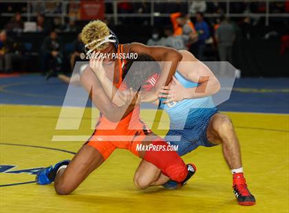Thumbnail 1 in 2022 NYSPHSAA Wrestling Championships - Round 1 photogallery.