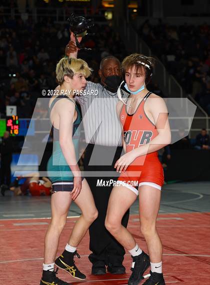 Thumbnail 2 in 2022 NYSPHSAA Wrestling Championships - Round 1 photogallery.