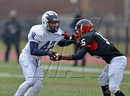 Thumbnail 3 in Wyomissing vs Imhotep Charter (PIAA Class AA Semifinal) photogallery.