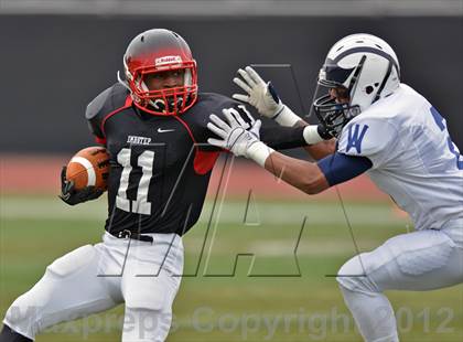 Thumbnail 1 in Wyomissing vs Imhotep Charter (PIAA Class AA Semifinal) photogallery.
