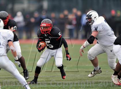 Thumbnail 2 in Wyomissing vs Imhotep Charter (PIAA Class AA Semifinal) photogallery.