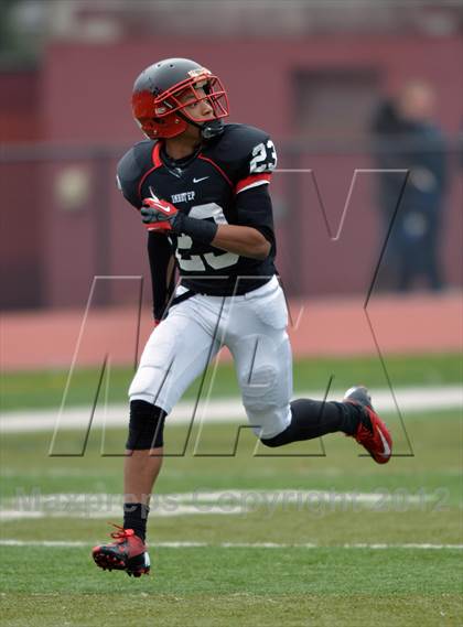 Thumbnail 2 in Wyomissing vs Imhotep Charter (PIAA Class AA Semifinal) photogallery.