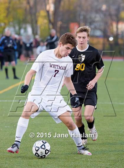 Thumbnail 3 in Ballston Spa vs. Walt Whitman (NYSPHSAA Class AA Final) photogallery.