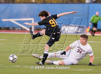 Thumbnail 1 in Ballston Spa vs. Walt Whitman (NYSPHSAA Class AA Final) photogallery.