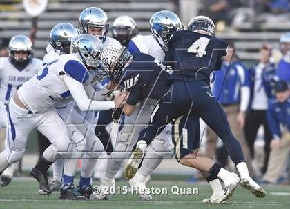 Thumbnail 1 in Central Catholic vs. San Marino (CIF State Small Schools Open Division Final) photogallery.