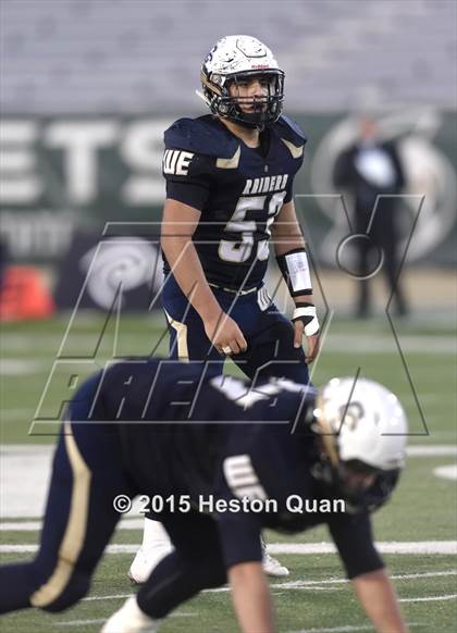 Thumbnail 2 in Central Catholic vs. San Marino (CIF State Small Schools Open Division Final) photogallery.