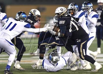 Thumbnail 1 in Central Catholic vs. San Marino (CIF State Small Schools Open Division Final) photogallery.