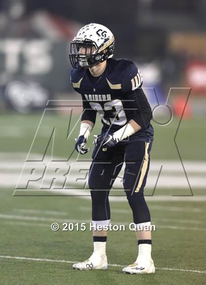 Thumbnail 2 in Central Catholic vs. San Marino (CIF State Small Schools Open Division Final) photogallery.