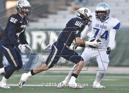 Thumbnail 3 in Central Catholic vs. San Marino (CIF State Small Schools Open Division Final) photogallery.