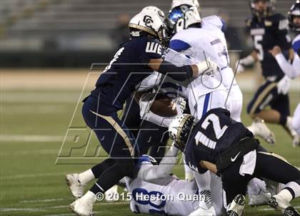 Thumbnail 1 in Central Catholic vs. San Marino (CIF State Small Schools Open Division Final) photogallery.