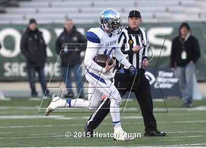 Thumbnail 1 in Central Catholic vs. San Marino (CIF State Small Schools Open Division Final) photogallery.