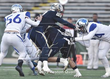 Thumbnail 2 in Central Catholic vs. San Marino (CIF State Small Schools Open Division Final) photogallery.