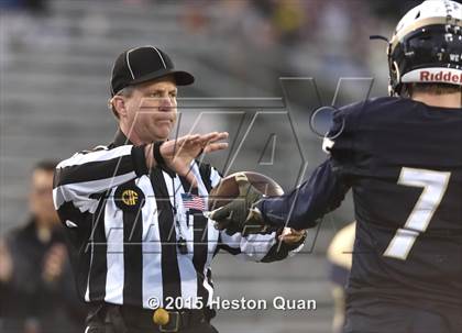 Thumbnail 3 in Central Catholic vs. San Marino (CIF State Small Schools Open Division Final) photogallery.