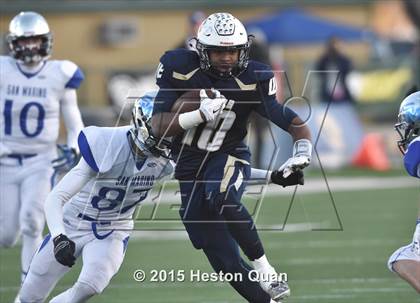 Thumbnail 1 in Central Catholic vs. San Marino (CIF State Small Schools Open Division Final) photogallery.