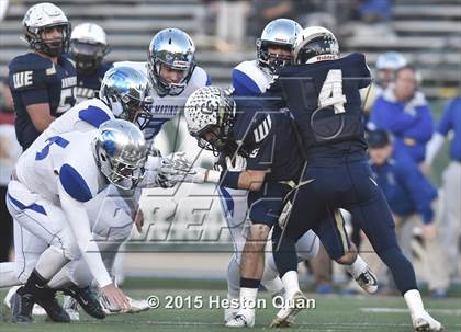 Thumbnail 1 in Central Catholic vs. San Marino (CIF State Small Schools Open Division Final) photogallery.