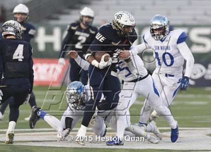 Thumbnail 3 in Central Catholic vs. San Marino (CIF State Small Schools Open Division Final) photogallery.