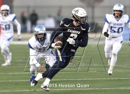 Thumbnail 1 in Central Catholic vs. San Marino (CIF State Small Schools Open Division Final) photogallery.