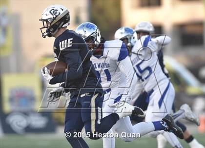 Thumbnail 2 in Central Catholic vs. San Marino (CIF State Small Schools Open Division Final) photogallery.