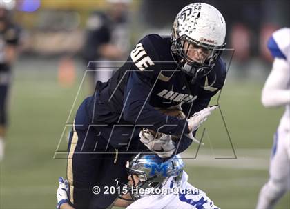 Thumbnail 2 in Central Catholic vs. San Marino (CIF State Small Schools Open Division Final) photogallery.