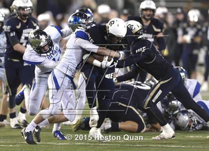 Thumbnail 1 in Central Catholic vs. San Marino (CIF State Small Schools Open Division Final) photogallery.