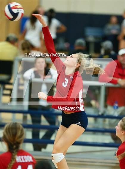 Thumbnail 1 in Fayetteville Christian vs Freedom Christian Academy (Sandhills Athletic Conference Semifinal) photogallery.