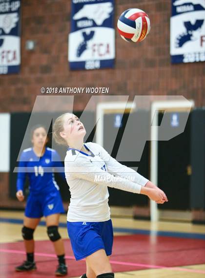 Thumbnail 2 in Fayetteville Christian vs Freedom Christian Academy (Sandhills Athletic Conference Semifinal) photogallery.