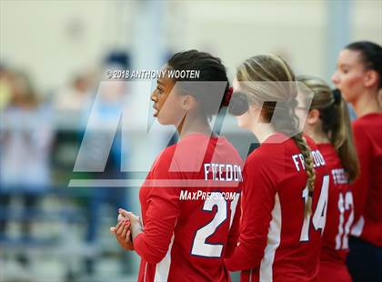 Thumbnail 1 in Fayetteville Christian vs Freedom Christian Academy (Sandhills Athletic Conference Semifinal) photogallery.