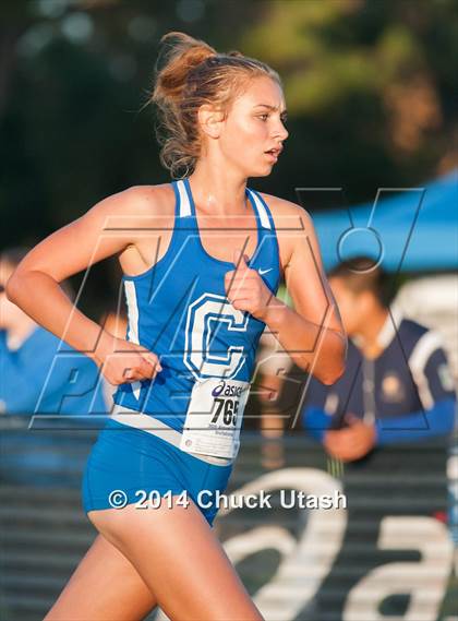Thumbnail 1 in Clovis Invitational Division 2 5K Varsity Girls Race photogallery.