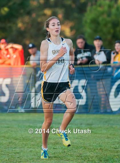 Thumbnail 3 in Clovis Invitational Division 2 5K Varsity Girls Race photogallery.