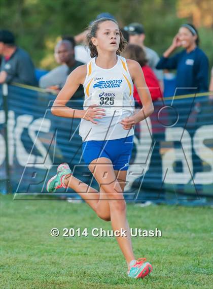 Thumbnail 1 in Clovis Invitational Division 2 5K Varsity Girls Race photogallery.