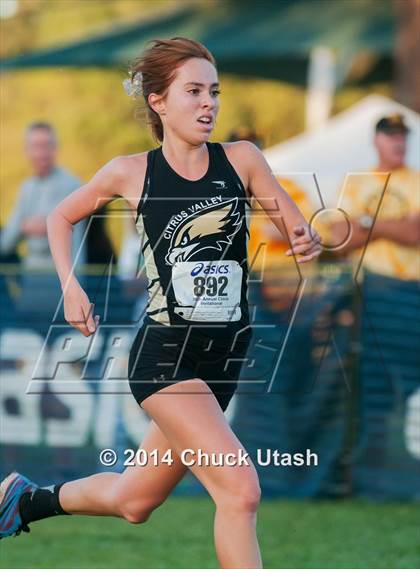 Thumbnail 2 in Clovis Invitational Division 2 5K Varsity Girls Race photogallery.