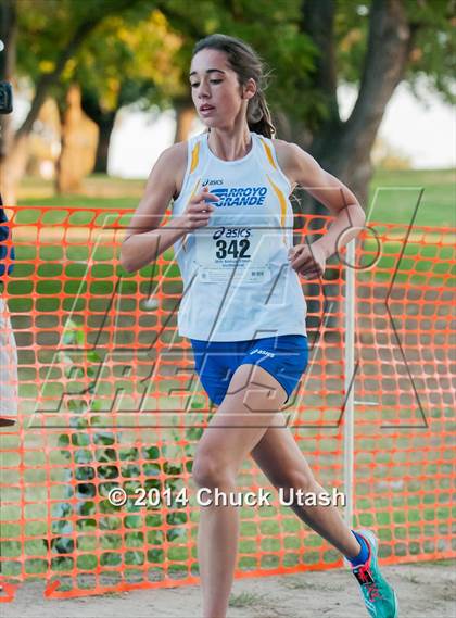 Thumbnail 2 in Clovis Invitational Division 2 5K Varsity Girls Race photogallery.