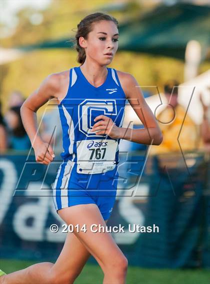 Thumbnail 1 in Clovis Invitational Division 2 5K Varsity Girls Race photogallery.