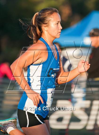 Thumbnail 2 in Clovis Invitational Division 2 5K Varsity Girls Race photogallery.